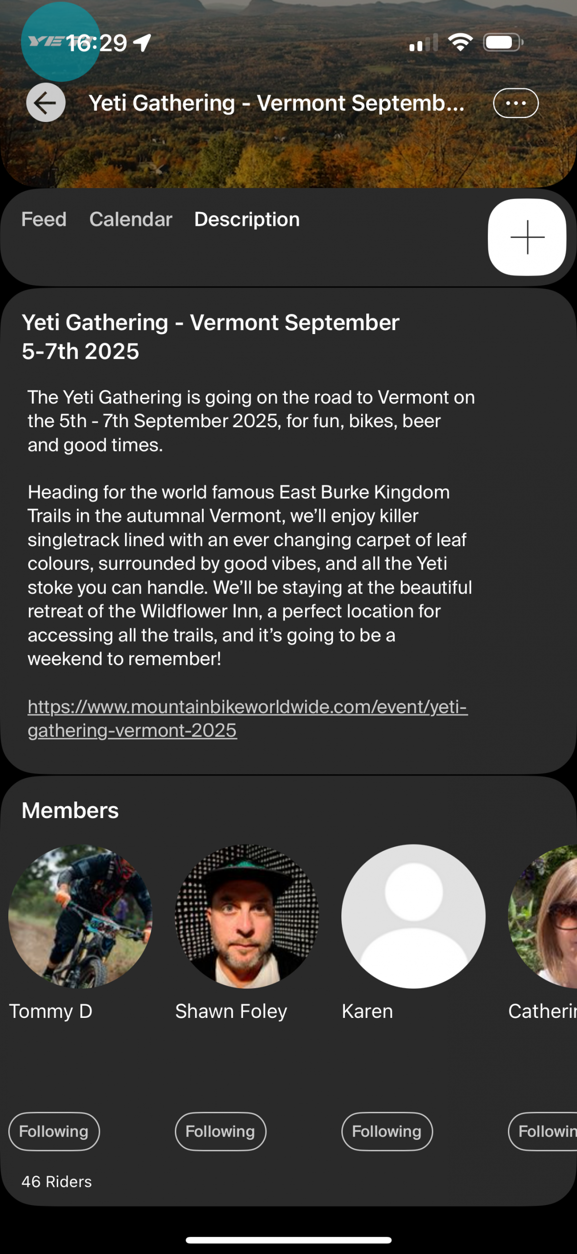 Yeti Gathering Vermont mountain biking event details. Mountain Bike United.